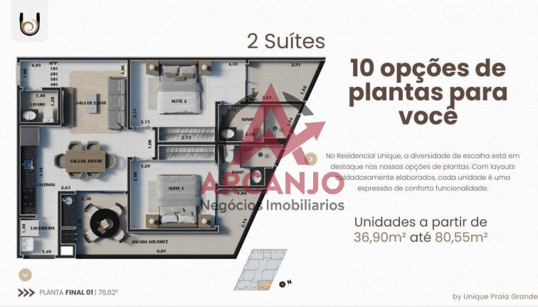 Imagem Apartamento com 1 Quarto à Venda, 36 m² em Praia Grande - Ubatuba