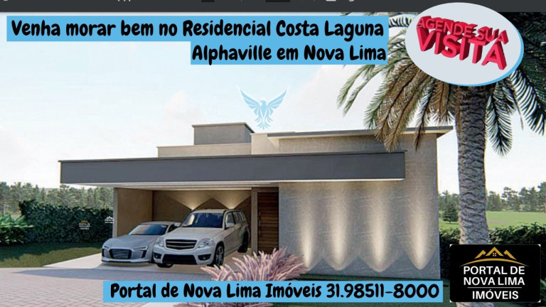 Imagem Casa com 4 Quartos à Venda, 270 m² em Alphaville Lagoa Dos Ingleses - Nova Lima