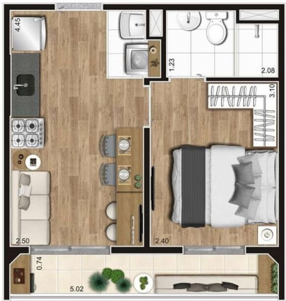 Imagem Imóvel com 2 Quartos à Venda, 35 m² em Parque Bristol - São Paulo Imagem Imóvel com 2 Quartos à Venda, 35 m² em Parque Bristol - São Paulo