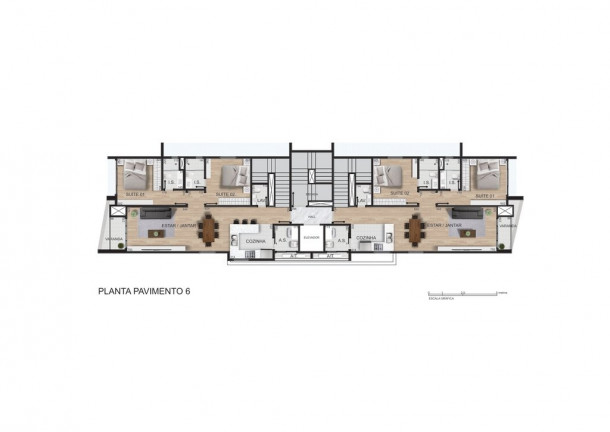 Imagem Cobertura com 3 Quartos à Venda, 178 m² em Boa Vista - Curitiba