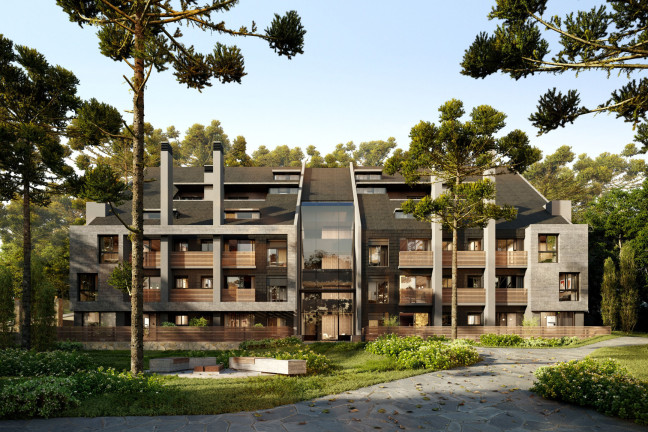 Imagem Apartamento com 1 Quarto à Venda, 54 m² em Bavaria - Gramado Imagem Apartamento com 1 Quarto à Venda, 54 m² em Bavaria - Gramado