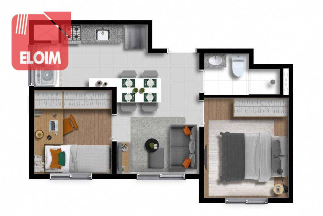 Imagem Apartamento com 2 Quartos à Venda, 32 m² em Barra Funda - São Paulo Imagem Apartamento com 2 Quartos à Venda, 32 m² em Barra Funda - São Paulo