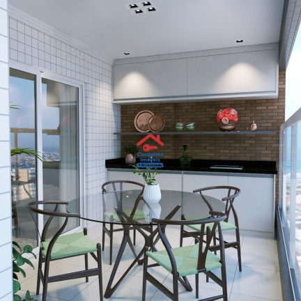 Imagem Apartamento com 2 Quartos à Venda, 73 m² em Guilhermina - Praia Grande