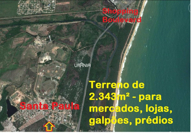 Imagem Terreno à Venda, 2.343 m² em Santa Paula - Vila Velha Imagem Terreno à Venda, 2.343 m² em Santa Paula - Vila Velha