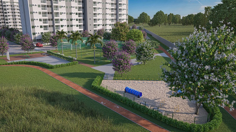 Apartamento com 3 Quartos à Venda, 77 m² em Capibaribe - São Lourenço Da Mata