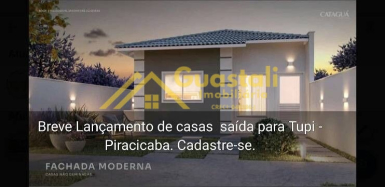 Imagem Casa com 2 Quartos à Venda, 56 m² em água Seca - Piracicaba