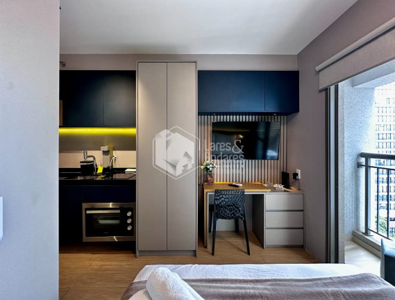 Imagem Imóvel com 1 Quarto à Venda, 21 m² em Indianópolis - São Paulo Imagem Imóvel com 1 Quarto à Venda, 21 m² em Indianópolis - São Paulo