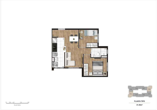 Imagem Apartamento com 2 Quartos à Venda, 41 m² em Parque Jabaquara - São Paulo