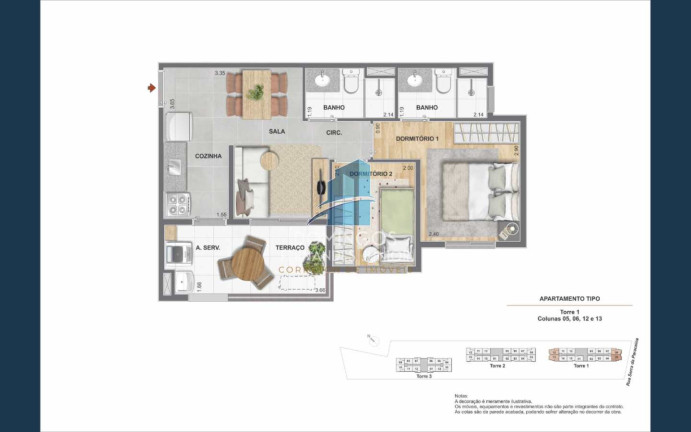 Imagem Apartamento com 2 Quartos à Venda, 33 m² em Mooca - São Paulo Imagem Apartamento com 2 Quartos à Venda, 33 m² em Mooca - São Paulo