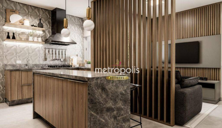 Imagem Apartamento com 3 Quartos à Venda, 88 m² em Jardim - Santo André
