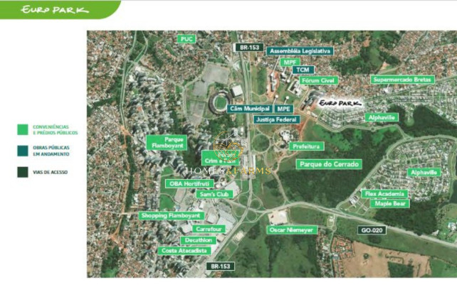 Imagem Apartamento com 3 Quartos à Venda, 121 m² em Park Lozandes - Goiânia