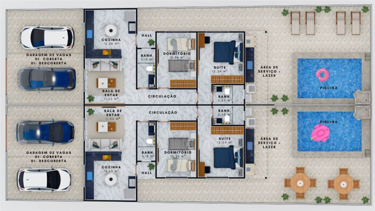 Imagem Casa com 2 Quartos à Venda, 80 m² em Balneario Plataforma - Mongagua Imagem Casa com 2 Quartos à Venda, 80 m² em Balneario Plataforma - Mongagua