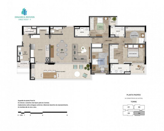 Imagem Apartamento com 4 Quartos à Venda, 181 m² em Cambuí - Campinas