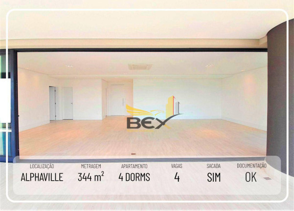 Imagem Apartamento com 4 Quartos à Venda ou Locação, 344 m² em Alphaville Industrial - Barueri Imagem Apartamento com 4 Quartos à Venda ou Locação, 344 m² em Alphaville Industrial - Barueri
