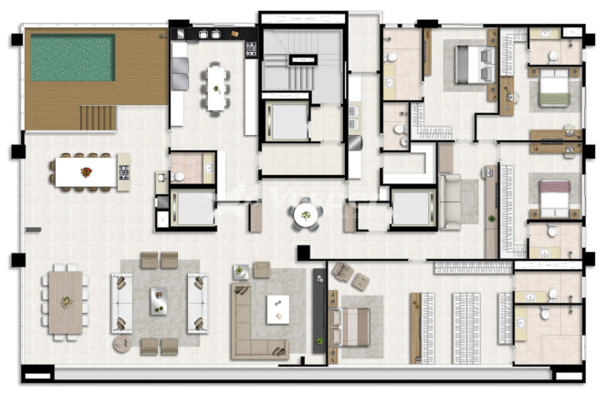 Imagem Apartamento com 4 Quartos à Venda, 245 m² em Setor Bueno - Goiânia Imagem Apartamento com 4 Quartos à Venda, 245 m² em Setor Bueno - Goiânia