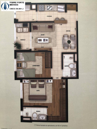 Imagem Apartamento com 2 Quartos à Venda, 62 m² em Tatuapé - São Paulo Imagem Apartamento com 2 Quartos à Venda, 62 m² em Tatuapé - São Paulo