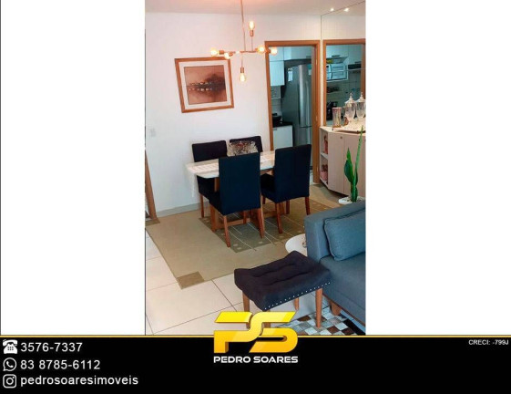 Imagem Apartamento com 3 Quartos à Venda, 81 m² em Brisamar - João Pessoa Imagem Apartamento com 3 Quartos à Venda, 81 m² em Brisamar - João Pessoa