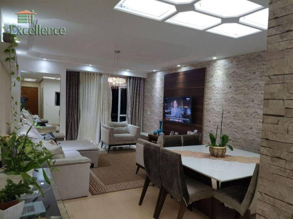 Apartamento com 3 Quartos à Venda, 134 m² em Vila Caminho Do Mar - São Bernardo Do Campo