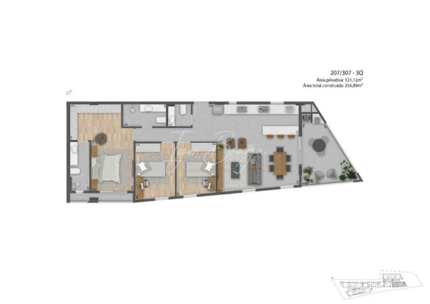 Imagem Apartamento com 2 Quartos à Venda, 164 m² em Mercês - Curitiba Imagem Apartamento com 2 Quartos à Venda, 164 m² em Mercês - Curitiba
