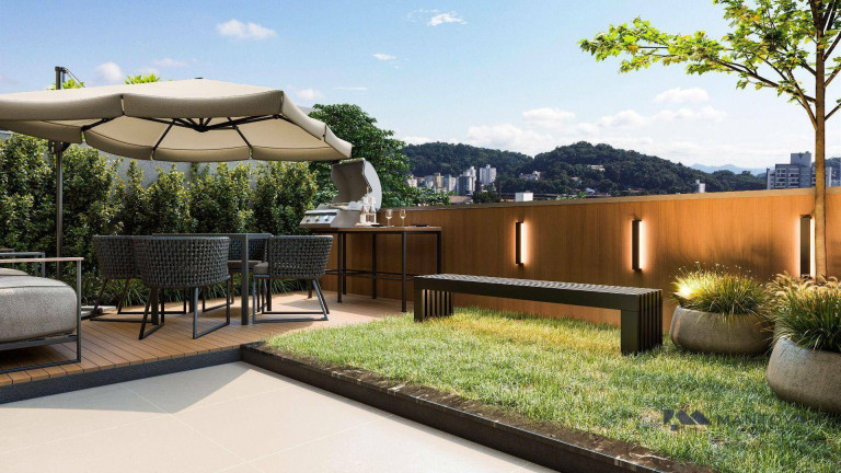 Apartamento com 1 Quarto à Venda, 28 m² em Itoupava Seca - Blumenau