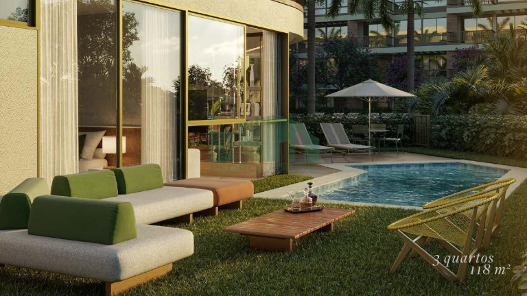 Imagem Apartamento com 1 Quarto à Venda, 32 m² em Praia Dos Carneiros - Tamandaré