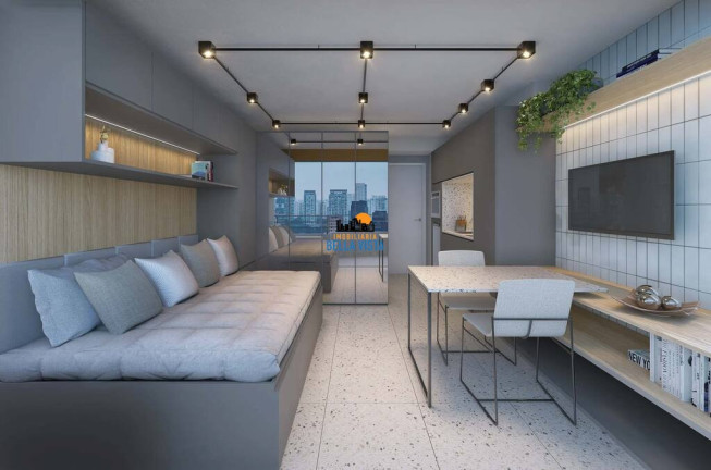 Imagem Apartamento com 1 Quarto à Venda, em Brooklin Novo - São Paulo Imagem Apartamento com 1 Quarto à Venda, em Brooklin Novo - São Paulo