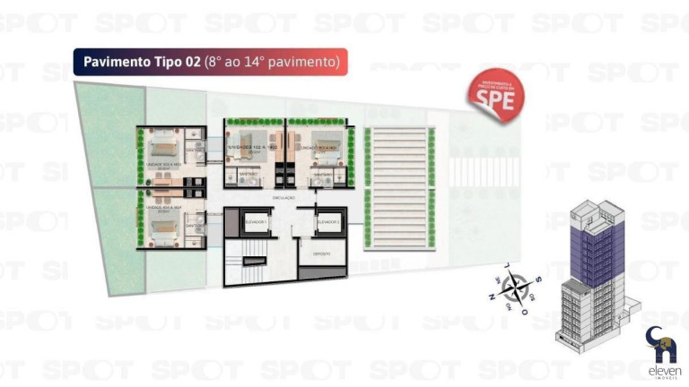 Imagem Apartamento com 1 Quarto à Venda, 20 m² em Barra - Salvador Imagem Apartamento com 1 Quarto à Venda, 20 m² em Barra - Salvador
