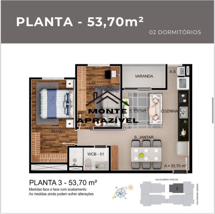Imagem Apartamento com 2 Quartos à Venda, 57 m² em Roncon - Ribeirão Pires