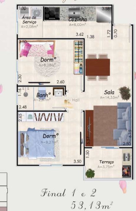 Imagem Apartamento com 2 Quartos à Venda, 98 m² em Caiçara - Praia Grande Imagem Apartamento com 2 Quartos à Venda, 98 m² em Caiçara - Praia Grande