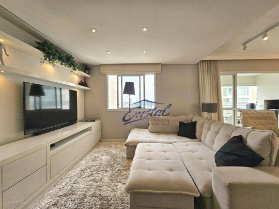 Imagem Apartamento com 3 Quartos à Venda, 123 m² em Campo Belo - São Paulo