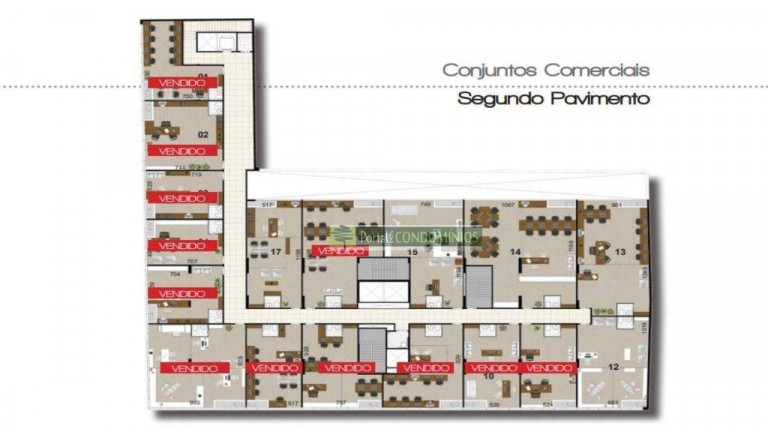 Imagem Sala Comercial à Venda, 80 m² em Rebouças - Curitiba Imagem Sala Comercial à Venda, 80 m² em Rebouças - Curitiba