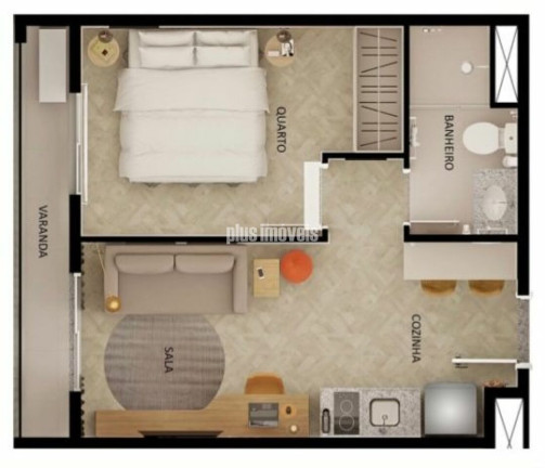 Imagem Apartamento com 1 Quarto para Alugar, 31 m² em Pinheiros - São Paulo Imagem Apartamento com 1 Quarto para Alugar, 31 m² em Pinheiros - São Paulo