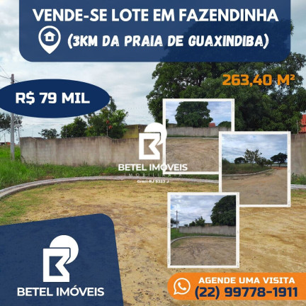 Imagem Terreno à Venda, 263 m² em Guaxindiba - São Francisco De Itabapoana Imagem Terreno à Venda, 263 m² em Guaxindiba - São Francisco De Itabapoana