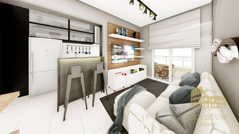 Imagem Apartamento com 1 Quarto à Venda, 46 m² em Caiçara - Praia Grande