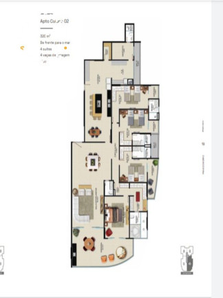 Imagem Apartamento com 4 Quartos à Venda, 305 m² em Praia Do Morro - Guarapari Imagem Apartamento com 4 Quartos à Venda, 305 m² em Praia Do Morro - Guarapari
