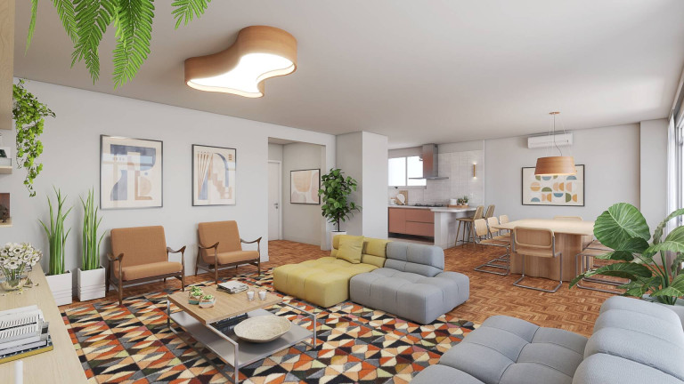 Apartamento com 3 Quartos à Venda, 143 m² em Higienópolis - São Paulo