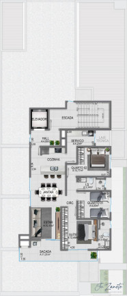 Imagem Apartamento com 3 Quartos à Venda, 134 m² em Volta Ao Mundo I - Itapoá