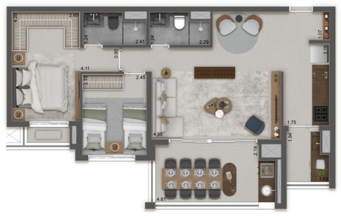 Imagem Imóvel com 1 Quarto à Venda, 24 m² em Mooca - São Paulo