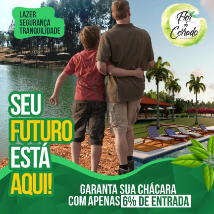 Imóvel à Venda, 1.875 m² em Condomínio De Chácaras Flor Do Cerrado - Aragoiânia