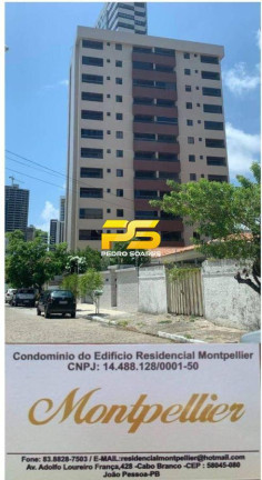 Apartamento com 3 Quartos à Venda, 150 m² em Cabo Branco - João Pessoa