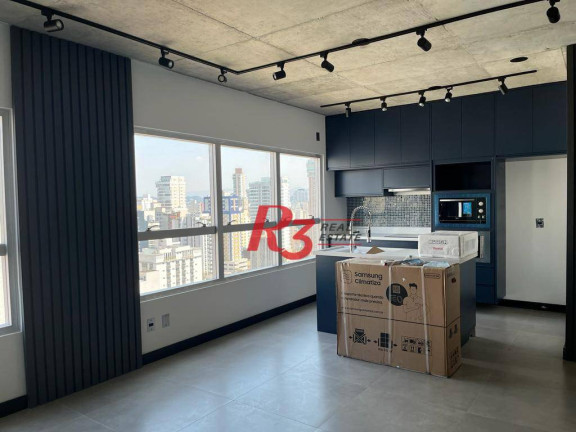 Imagem Apartamento com 2 Quartos para Alugar, 74 m² em Embaré - Santos Imagem Apartamento com 2 Quartos para Alugar, 74 m² em Embaré - Santos