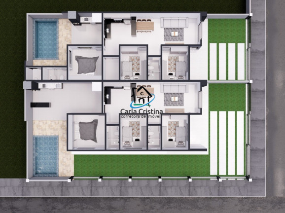 Imagem Casa com 3 Quartos à Venda, 100 m² em Porto Fino - Pontal Do Paraná Imagem Casa com 3 Quartos à Venda, 100 m² em Porto Fino - Pontal Do Paraná