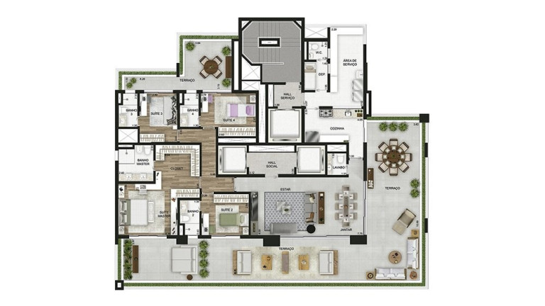 Imagem Imóvel com 3 Quartos à Venda, 208 m² em Jardim Paulista - São Paulo Imagem Imóvel com 3 Quartos à Venda, 208 m² em Jardim Paulista - São Paulo