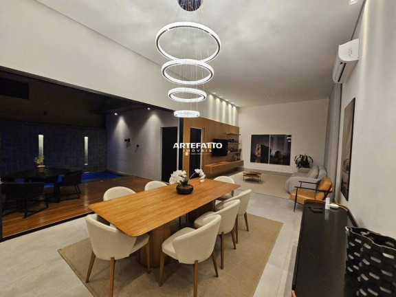 Imagem Casa de Condomínio com 3 Quartos à Venda, 220 m² em Núcleo Agrícola Alpha - Franca Imagem Casa de Condomínio com 3 Quartos à Venda, 220 m² em Núcleo Agrícola Alpha - Franca
