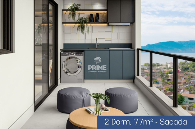 Imagem Apartamento com 1 Quarto à Venda, 39 m² em Praia Das Palmeiras - Caraguatatuba