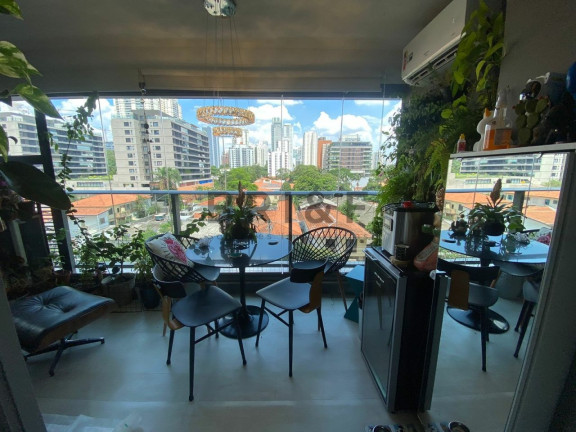 Imagem Apartamento com 1 Quarto para Alugar ou Temporada, 40 m² em Brooklin - São Paulo Imagem Apartamento com 1 Quarto para Alugar ou Temporada, 40 m² em Brooklin - São Paulo