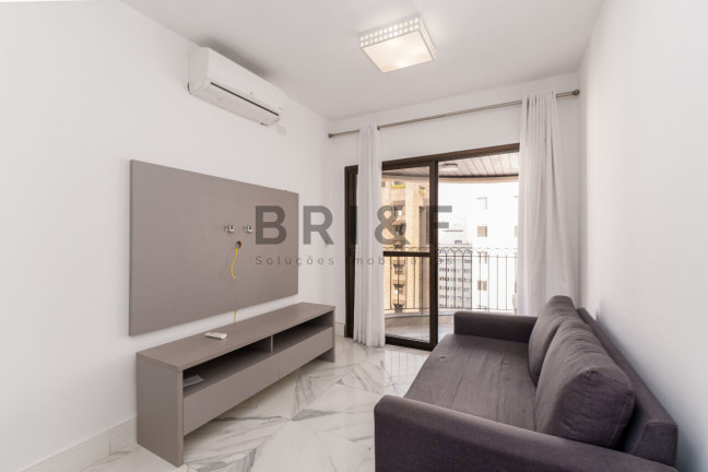 Apartamento com 1 Quarto para Alugar, 42 m² em Itaim Bibi - São Paulo