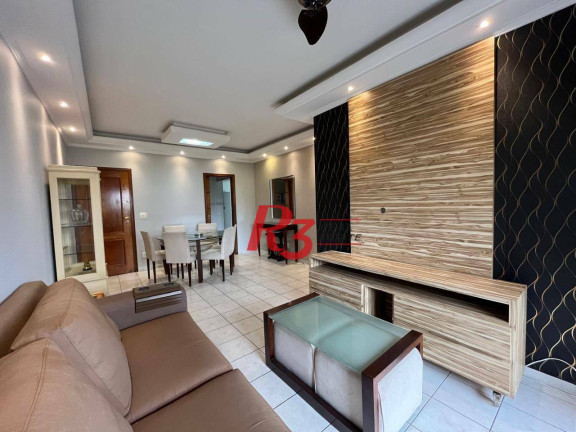 Imagem Apartamento com 3 Quartos à Venda, 132 m² em Embaré - Santos Imagem Apartamento com 3 Quartos à Venda, 132 m² em Embaré - Santos
