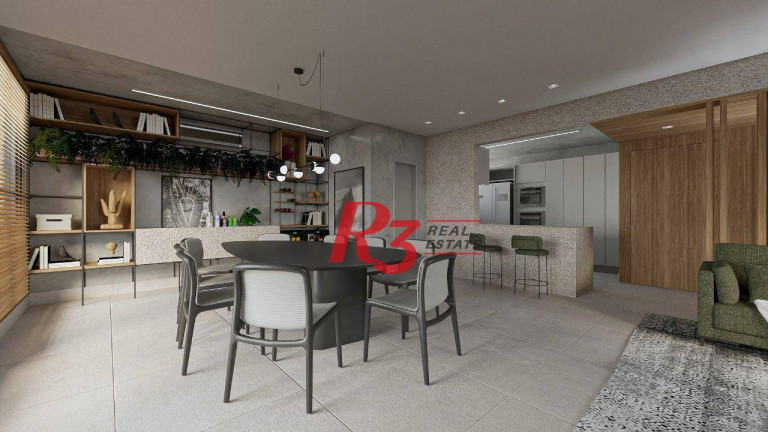 Imagem Apartamento com 4 Quartos à Venda, 180 m² em Boqueirão - Santos