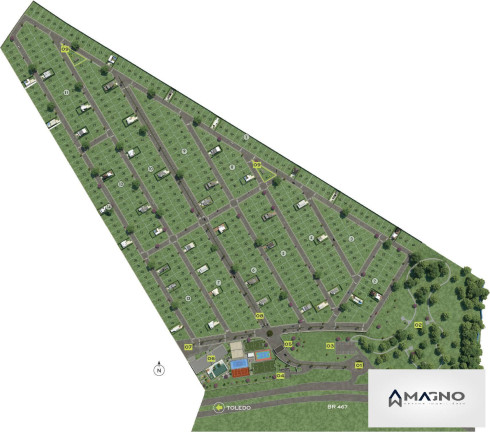 Imagem Terreno em Condomínio à Venda, 439 m² em Coqueiral - Cascavel